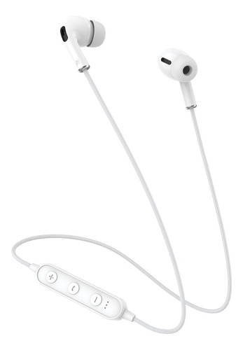 Audífonos Monster M29 Bluetooth Microsd In-ear Blanco