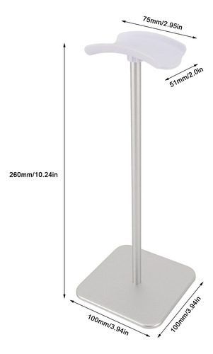 Suporte De Fone De Ouvido De Metal Para Desktop Universal Em