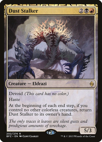 Carta Magic Dust Stalker Battle For Zendikar Mtg Bsas