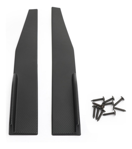 Par De Faldones Laterales De Fibra De Carbono For Coche 86c
