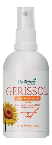  Óleo De Girassol Gerissol Age Multinature 100ml Spray