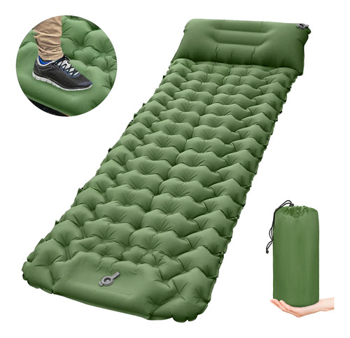 Carpa Inflable Ma Tress Pillow Air Con Mochilero