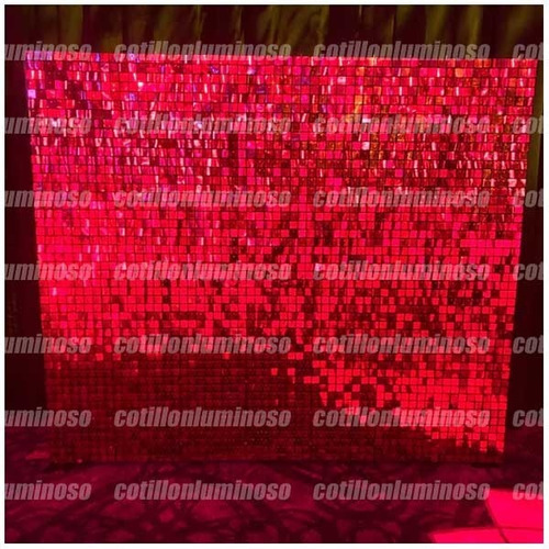 Imagen 1 de 6 de Shimmer Wall Panel Magico Decorar Cumpleanos Cotillon