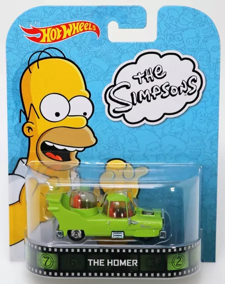 Hot Wheels Premium The Simpsons Car The Homer 1:64 Original