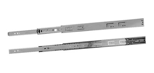 Corrediça Trilho Telescopico Push Open 400mm X 45mm Abraplac