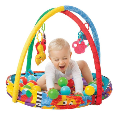 Gimnasio Bebe + Piscina Didáctico 5 En 1 Playgro 0184007