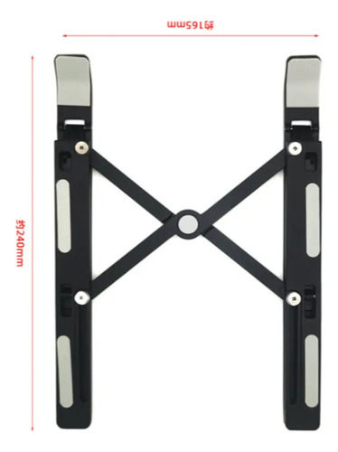 Kl Suporte Note Apoio Notebook Laptop Computador Mesa Rishon