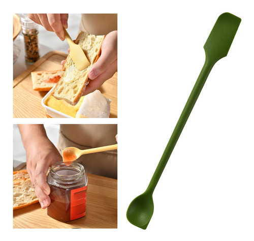 Espátulas De Silicona Para Cocina, Utensilios Para Verde