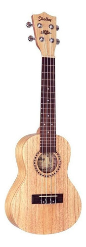 Ukulele Shelby Su23d Stnt Concert Acústico Cedro Branco