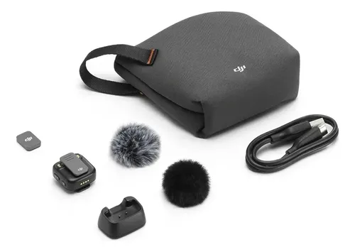 Microfone Dji Mic Mini (1 Tx Microfone Preto) Br - DJI128 | Frete