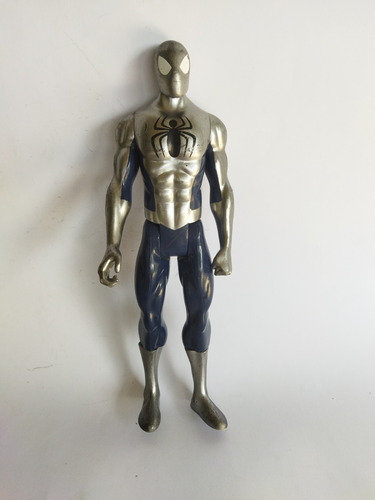 Marvel Spiderman Titan Hero Iron Araña Gris Azul 2014