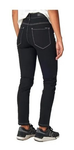 Jean Mujer Volcom Nuevo Negro Sid Contrast Black