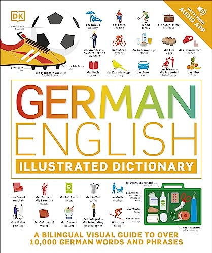 Libro German English Illustrated Dictionary De Vvaa  Dorling