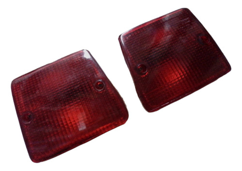 Juego Faros Traseros 504 Pick Up De 1989 A 1995 Rojo 