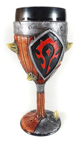 Copa Caliz Artesanal Escudo Horda World Of Warcraft