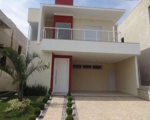 Imagem 1 de 14 de Casa 3 Suítes 400m² Residencial Giverny Lazer Completo Sorocaba Sp - Ca01047 - 70031313