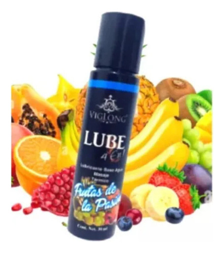 Lubricante Vaginal Viglong Lube Termico 4 En 1 Sabores 30ml Varios