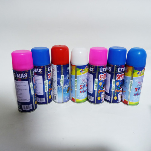 Cotillon Spray Espuma Nieve Artificial 210ml Olego