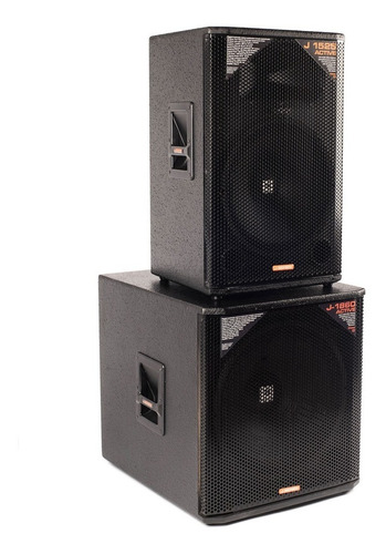 Sistema Sonido Dj Activo Sub 18 + Bafle 15 Full Range