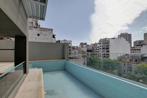 Juncal Y Cerrito. A Estrenar. 1 Y 2 Ambientes En Duplex. Piscina. Solarium. C/parrilla