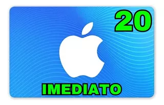 Cartão Vale Presente Gift Card Apple 20 Brasil Itunes