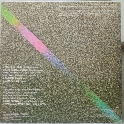 Brilhante - Nacional (ii) Lp Disco Novela Trilha Sonora (Usado)