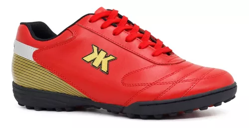 Zapatillas de Fútbol para Hombre Kaida CU22-7026 Rojo Negro