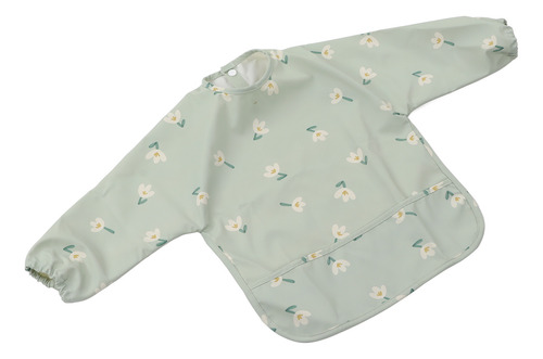 Babero De Manga Larga Para Bebés, Impermeable, Bonito Y Suav