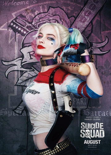 Poster Decorativo Diseño Comics Harley Quinn (suicide Squad)