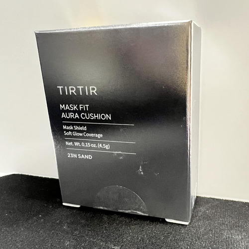 Base de cojín Tirtir Aura Glow Silver #23n Sand, 4,5 ml