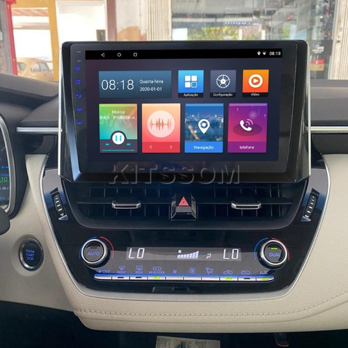 Multimídia Corolla 2019 2020 2021 2022 2023 V2 Carplay 9