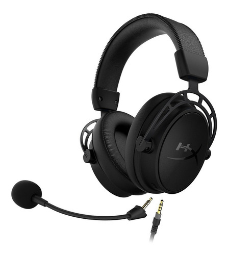 Auriculares gamer HyperX Cloud Alpha S 7.1 HX-HSCAS blue