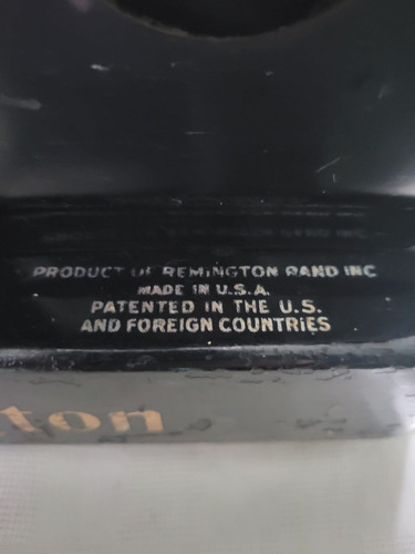Maquina De Escribir Antigua Remington 16 De Colección (Usado)