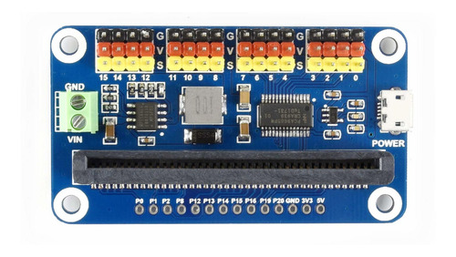 Servo Driver Para Micro:bit 16 Canal Pwm Salida 12