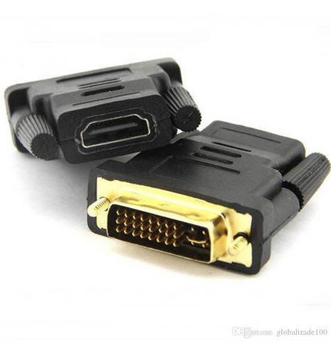 Imagen 4 de 4 de Adaptador Hdmi Dvi-i Dual Link 24 + 5