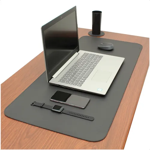 Desk Pad Mouse Pad 90x45 Feroz WF Couro Sintético