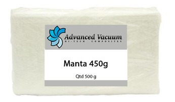 Manta Fibra De Vidro 450g/m2 | Laminação Manual | Compatível