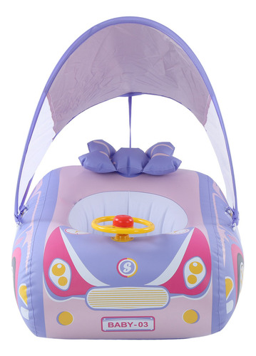 Flotador De Natación Inflable Para Bebés Con Forma De Coche,