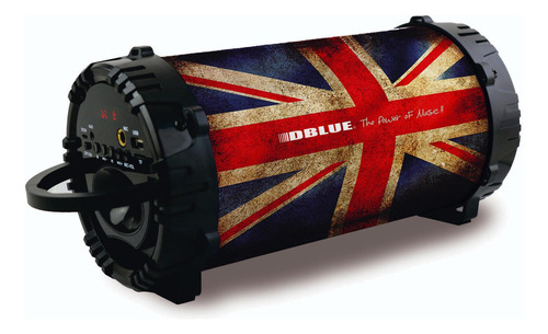 Parlante Bazooka Bluetooth Portátil Diseño Bandera 20w - Ps