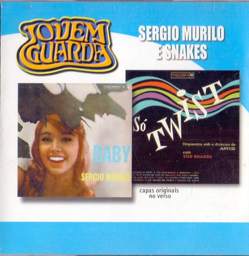 Cd Duplo Jovem Guarda - Sergio Murilo E Snakes