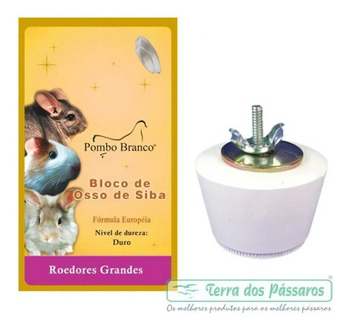 Bloco De Osso De Siba - Roedores Grandes - 110g