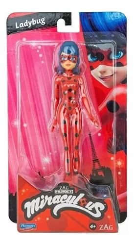 Muñeca Miraculous Figura Articulada 13 Cm Ladybug Lelab