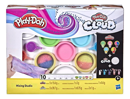 Juego De Masa Slime Mixing Studio Playdoh Super Cloud -lanús