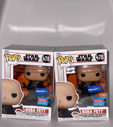 Funko Pop Boba Fett #478 The Mandalorian Star Wars Exclusive (Usado)