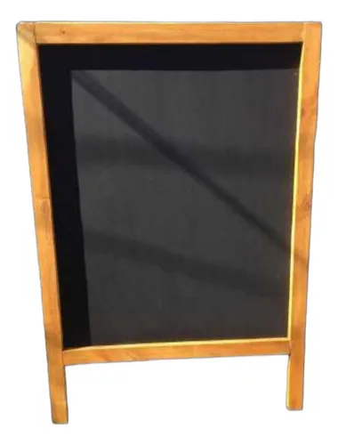 Pizarras Para Comercio Dobles De Madera