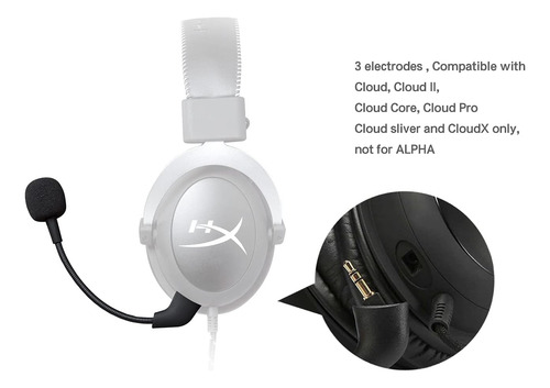 Micrófono De Repuesto Hyperx Game Mic Unclelight De 3.5 Mm