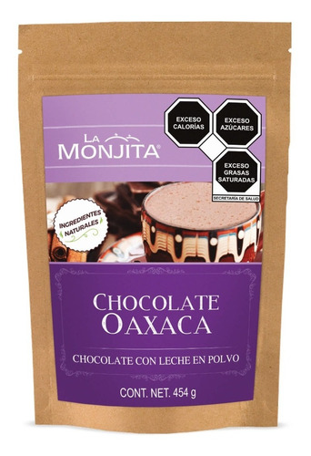 Chocolate Oaxaca La Monjita =bolsa De 454g=