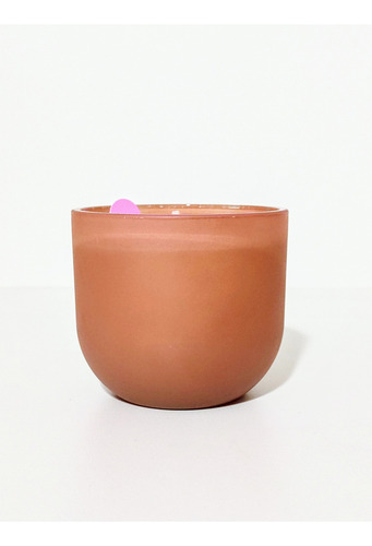 Victoria's Secret Pink Vela Aromática Warm Gourmand 1 Pavio Cor Rosa Fragrância Baunilha Gourmand Liso