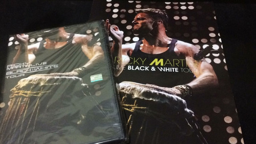 Ricky Martin Live -black And White Tour- Dvd+revista Nuevo!!