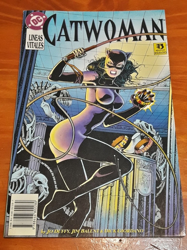 Catwoman / Lineas Vitales / Dc Comics / Gatubela / Zinco (Usado)